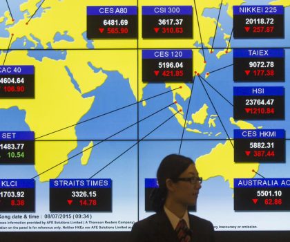 Asian shares mostly higher ahead of Fed chair’s key speech